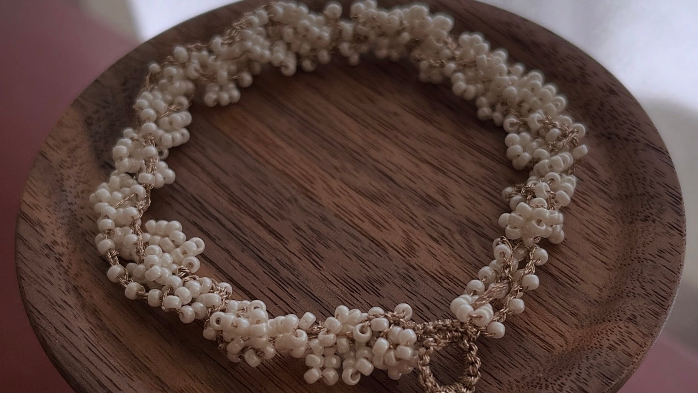 雪花花瓣手環 Fleur de Neige