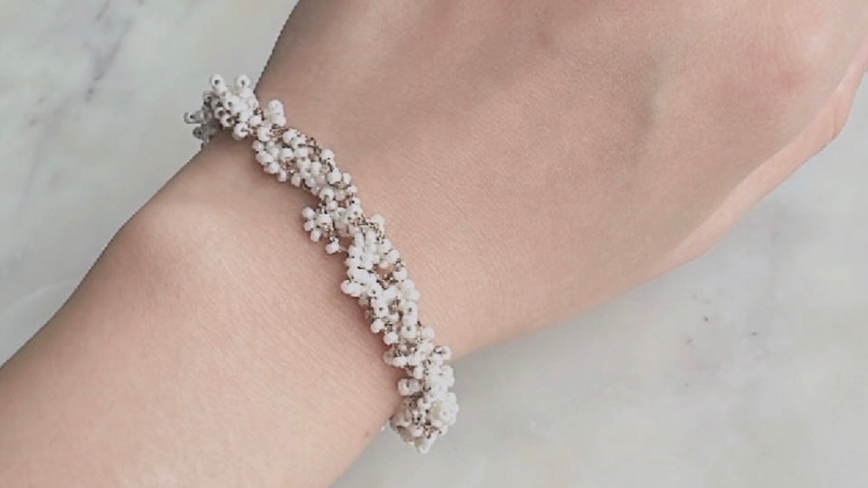 雪花花瓣手環 Fleur de Neige
