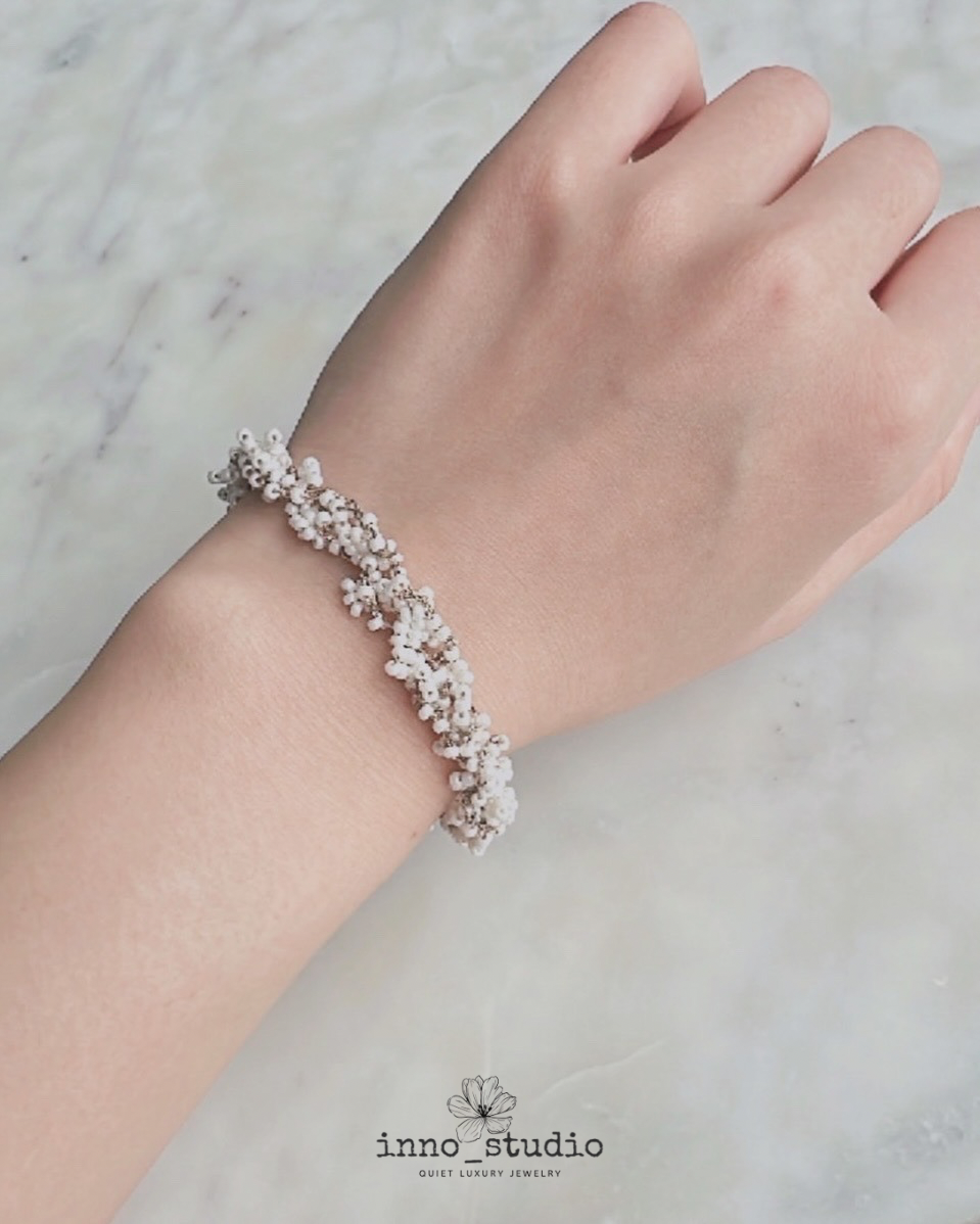 雪花花瓣手環 Fleur de Neige